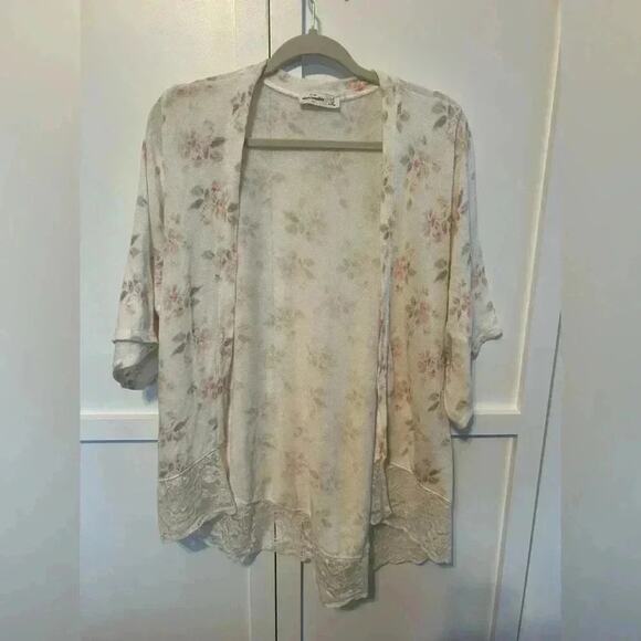 Abercrombie Floral Cardigan - Picture 1 of 2